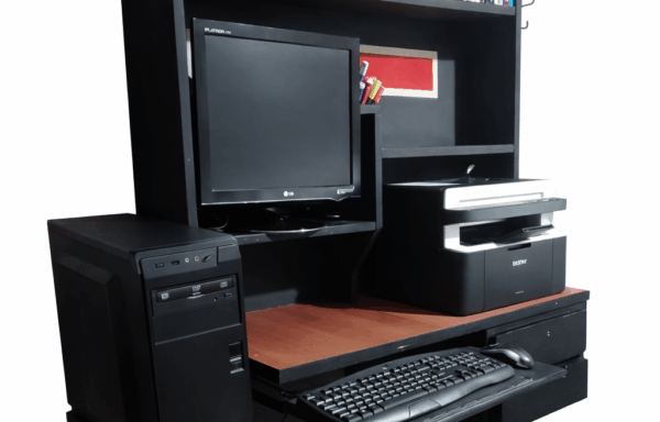 💻 PC Completa Intel i7 + Monitor LG + Escritorio con Biblioteca para PC