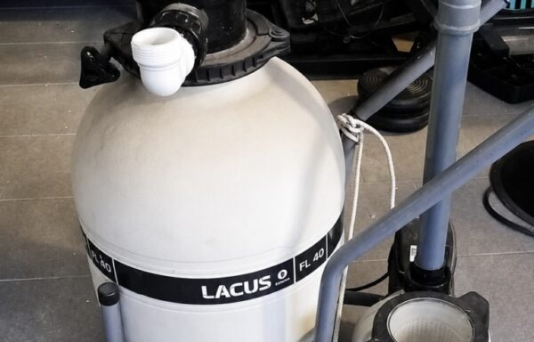 Filtro Lacus FL 50 Para Pileta – Completo: Carrito Bomba y Carga (Solo 3 Usos)